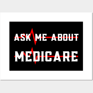 Ask Me About Medicare Posters and Art